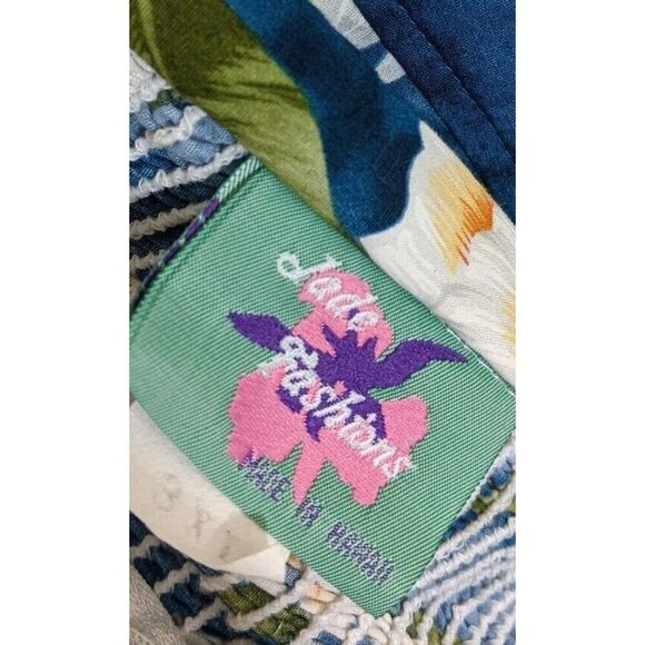 Jade Fashions VTG Dress Floral Hawaiian Vacation Made in Hawaii 3XL - Picture 9 of 9